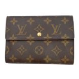 A Louis Vuitton Monogram Porte-Tresor Etui Papier wallet,