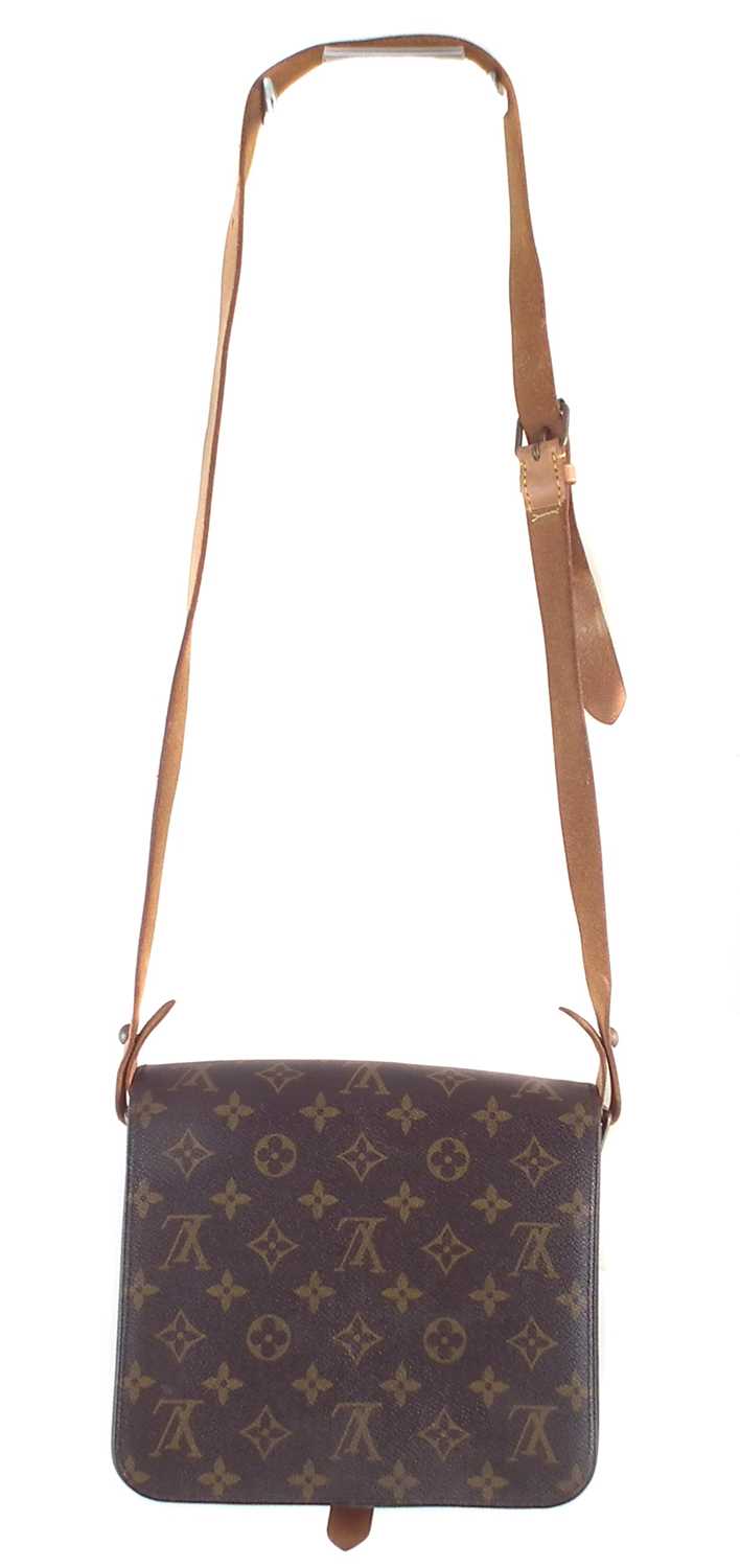 A Louis Vuitton monogram Cartouchiere MM handbag, - Image 2 of 2