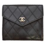 A Chanel Bifold Flap Wallet,