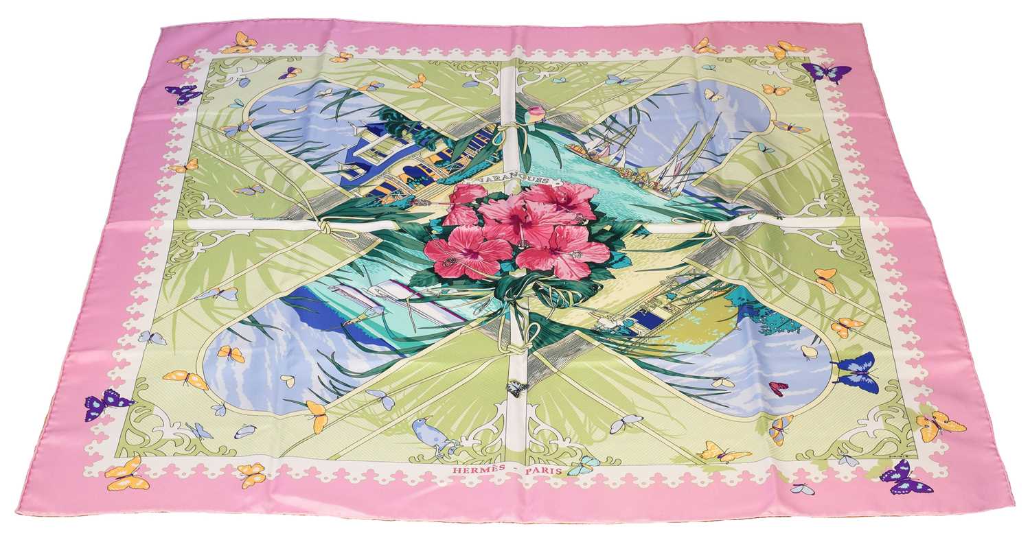 A Hermes "Varangues" silk scarf by Dimitri Rybaltchenko,