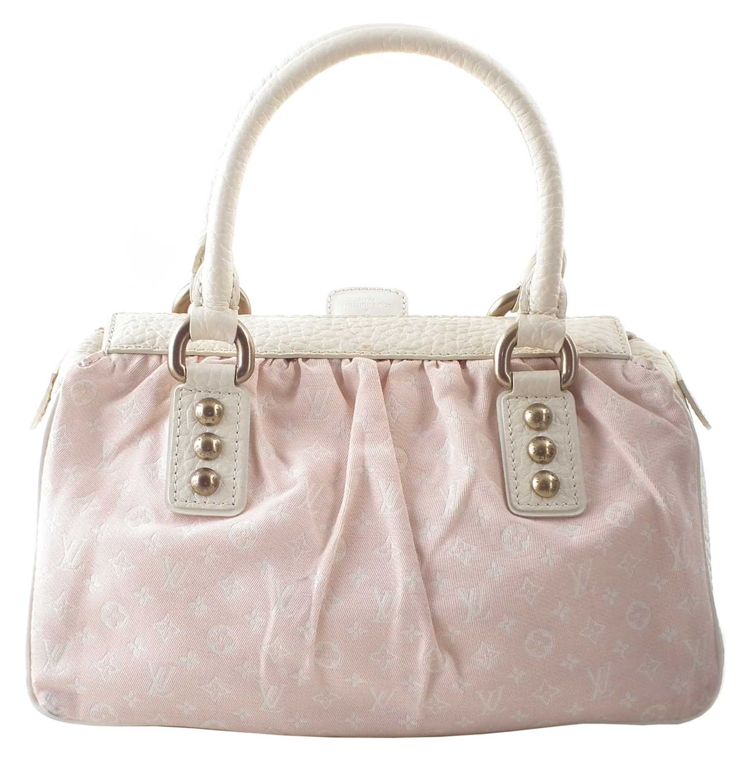 A Louis Vuitton Pink Monogram Trapeze PM Handbag, - Image 2 of 2