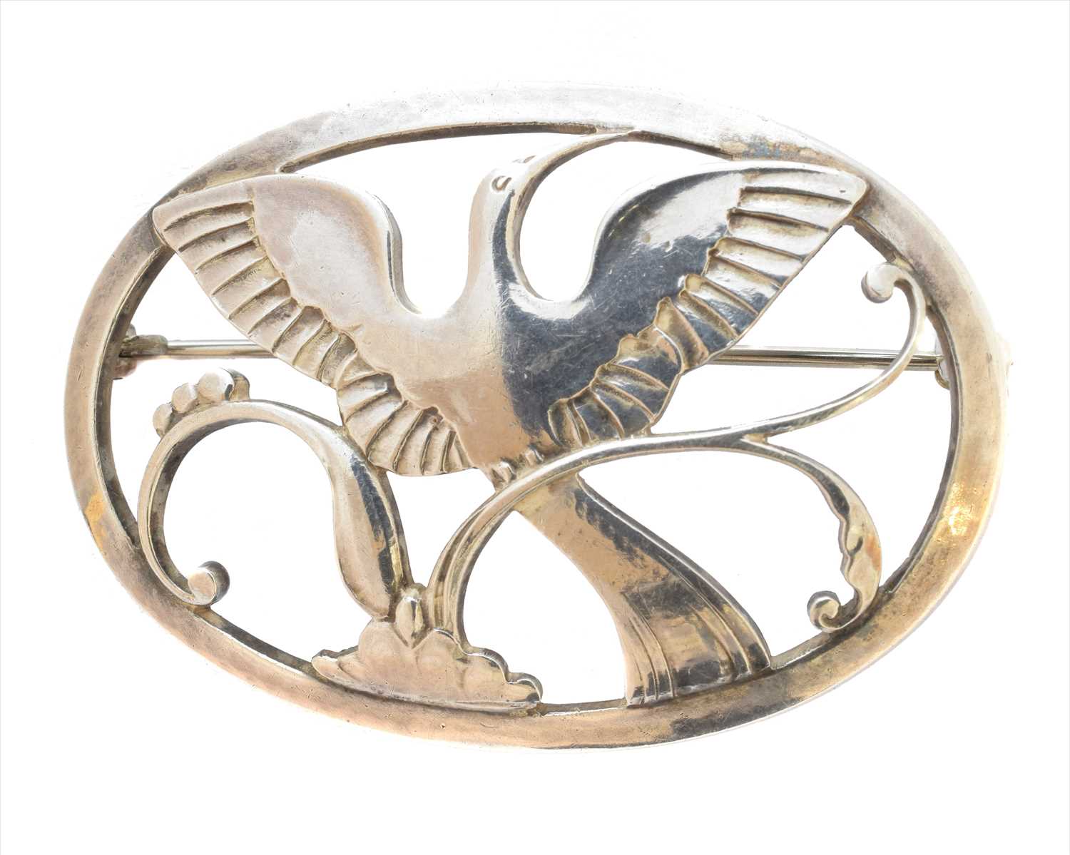 A Georg Jensen brooch, no. 238,