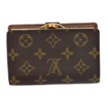 A Louis Vuitton monogram French purse,