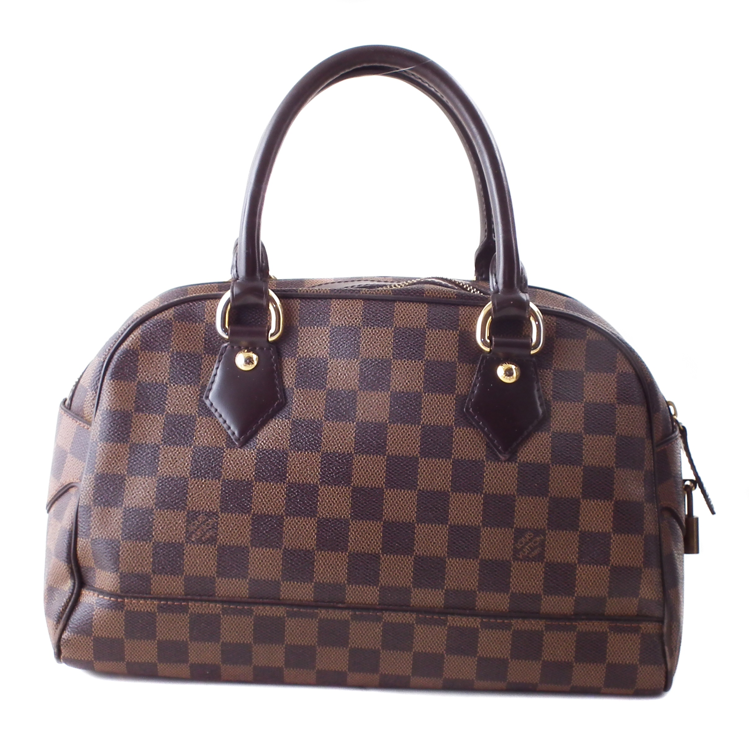 A Louis Vuitton Damier Ebene Duomo handbag,