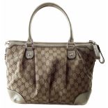 A Gucci monogram canvas Sukey Hobo handbag,