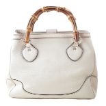 A Gucci Bamboo Top Handle handbag,