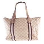 A Gucci monogram canvas Jolicoeur Tote handbag,