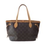 A Louis Vuitton Monogram Neverfull PM handbag,