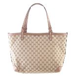 A Gucci monogram canvas Craft GM Tote handbag,