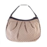 A Gucci canvas Sukey Medium Hobo handbag,
