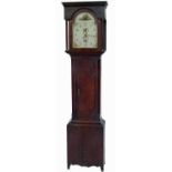 C. Dixon of Hexham 30hr long case clock.