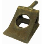 Midland Red cast brass bus chock