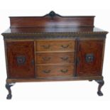 Early 20th century mahogany sideboard.