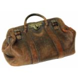 GWR leather Gladstone bag