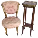 19th-century French nursing chair