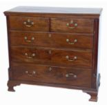 George III mahogany chest.