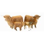 Beswick Highland Cow set.