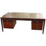 Rosewood Diplomat Executive Desk by Finn Juhl