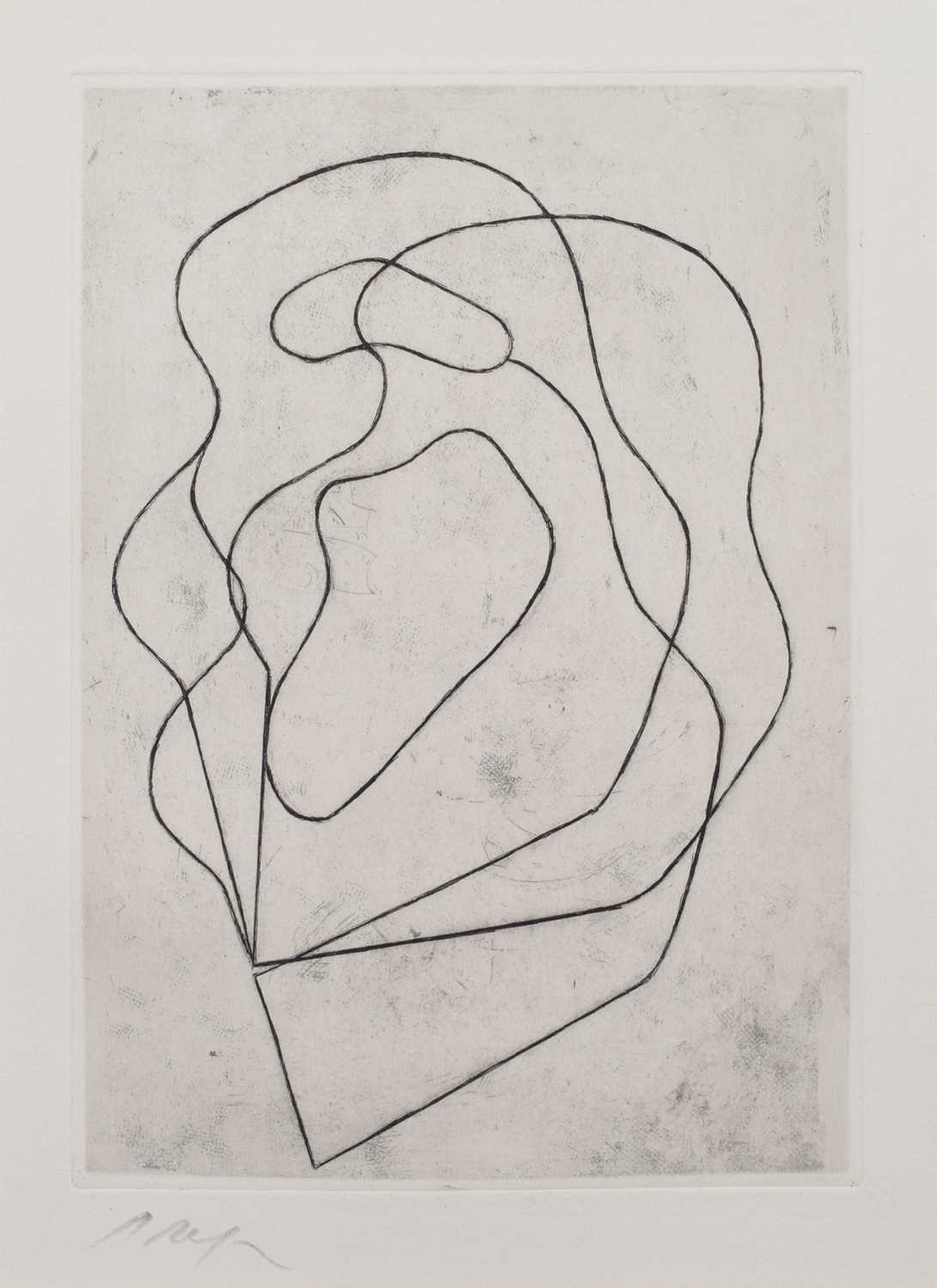 Jean (Hans) Arp (French 1886-1966) Untitled from the 'Mondsand' suite