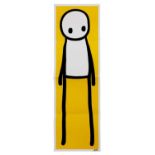 Stik (British 1979-) "Standing Figure (Yellow)"