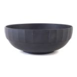 Wedgwood Keith Murray black basalt bowl.