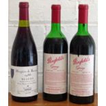 3 Bottles Mixed Lot Grange Hermitage and Hospices de Beaune