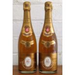 2 Bottles Champagne Louis Roederer ‘Cristal’ Vintage 1983