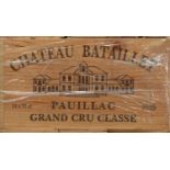 12 Bottles Chateau Batailley Grand Cru Classe Pauillac 2005 in OWC