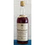 Macallan 1960, Bottled in late 1970’s at 80 Proof by Campbell, Hope and King, Elgin.