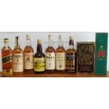 9 Bottles Collection of Various 1980’s 75cl.bottles Proprietary and Premium Scotch Whisky