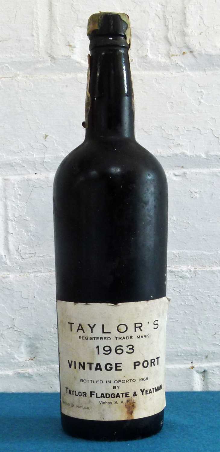 1 Bottle Taylor’s Vintage Port 1963 (t/s)