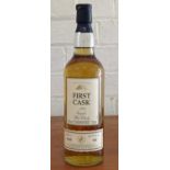 1 Bottle 1986 ‘First Cask’ Speyside Pure Malt Whisky from The Glen Elgin Distillery