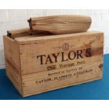 12 Bottles Taylors Vintage Port 1966