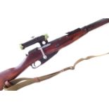 Mosin Nagant M91/30 PU 7.62 x 54R Sniper Rifle,