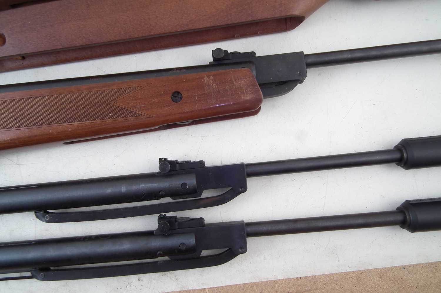 Hatson air rifle, actions and stocks - Image 3 of 5