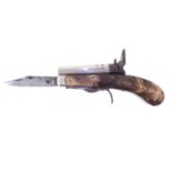 Unwin & Rodgers penknife rimfire pistol