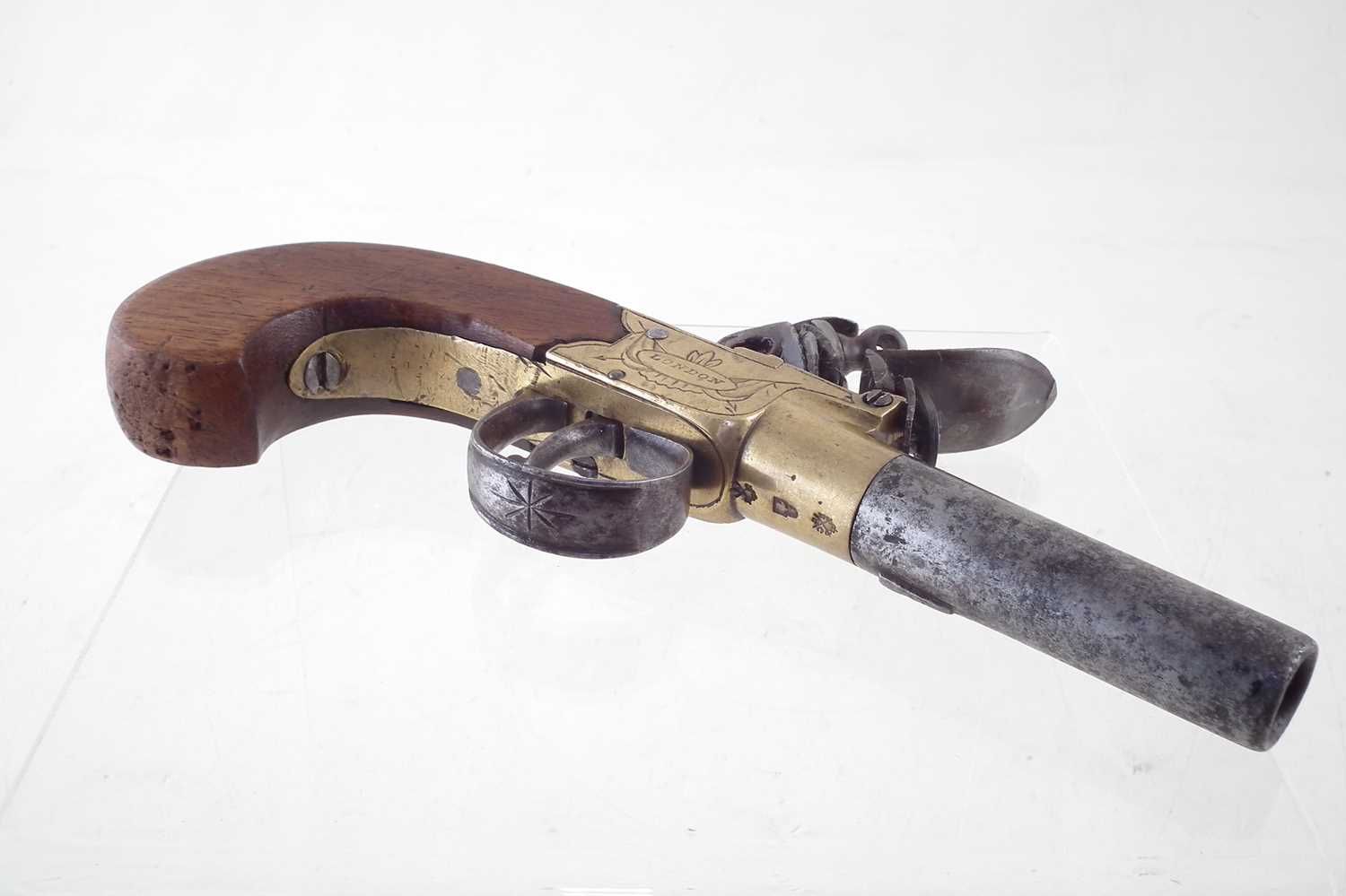 Flintlock pocket pistol - Image 6 of 6