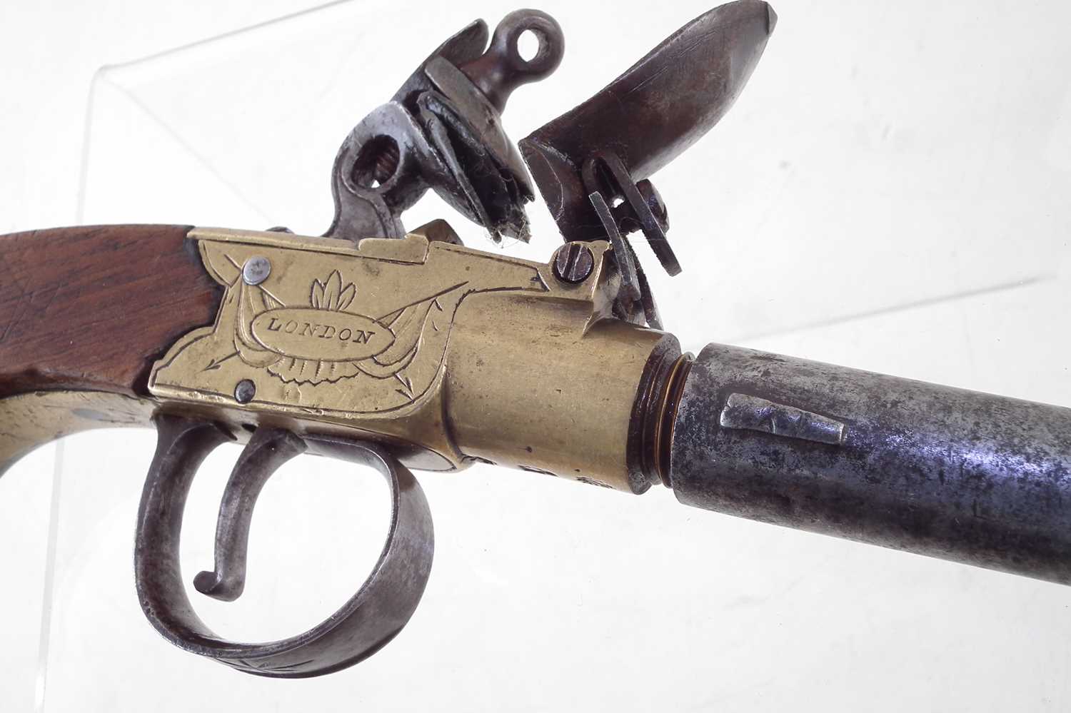 Flintlock pocket pistol - Image 5 of 6