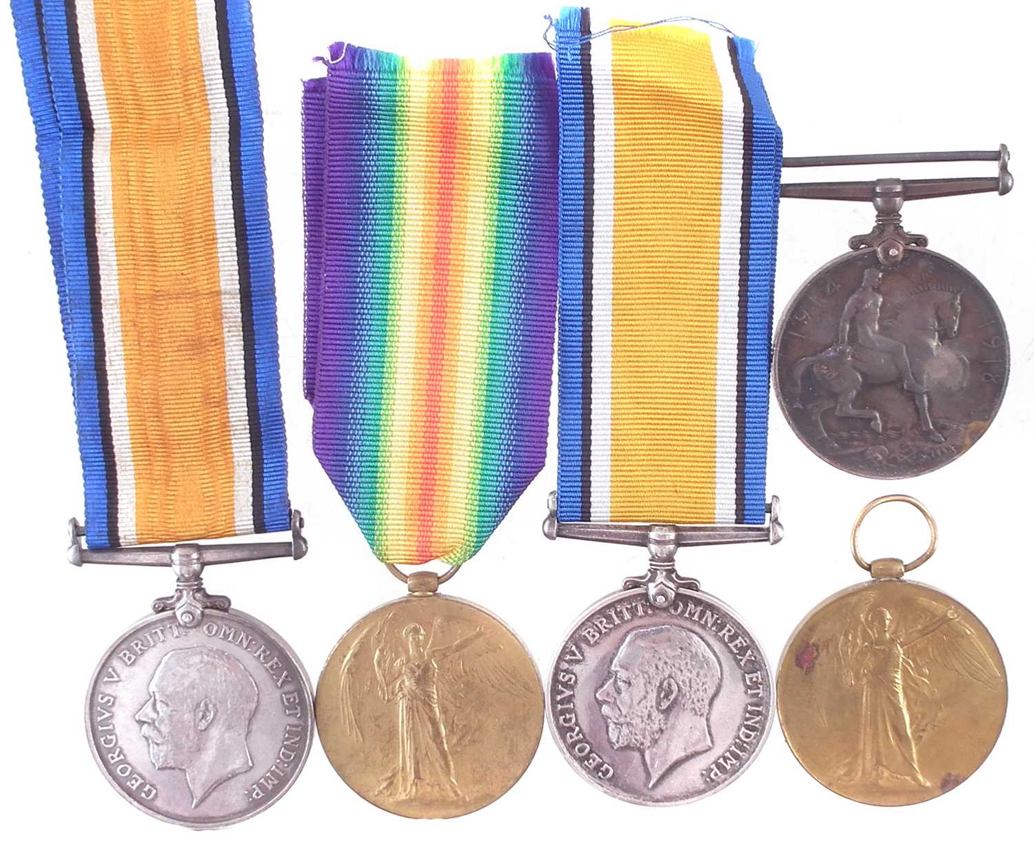 Two WWI Medal groups and one other