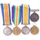 Two WWI Medal groups and one other