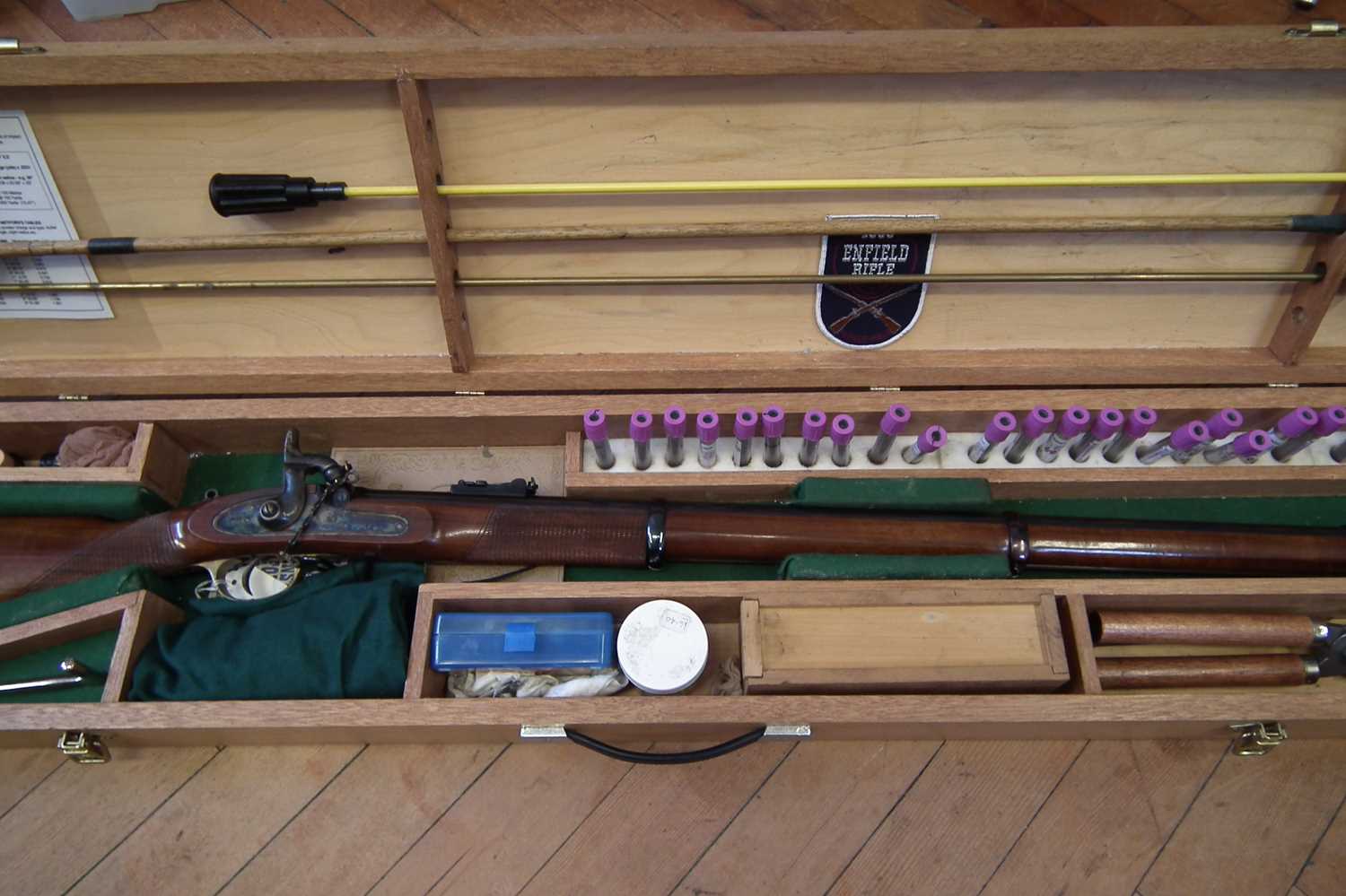 Parker Hale .451 muzzle loading percussion rifle - Image 15 of 17