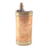 Dixon and sons Sheffield powder flask with trap to butt,