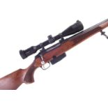 Tikka M695 6.5 x 55 bolt action rifle with Zeiss scope