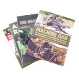 Four books on guns, machine guns and assault rifles.