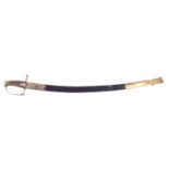 Copy of a French light cavalry sabre,