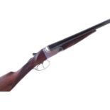 BSA 12 bore side by side shotgun