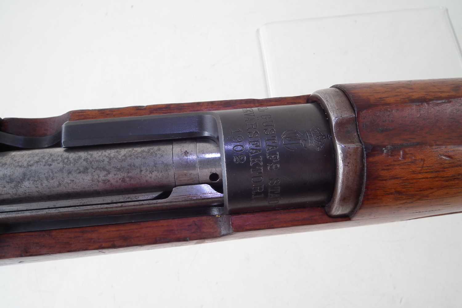 Swedish Mauser 6.5mm bolt action rifle 114399 - Image 5 of 13