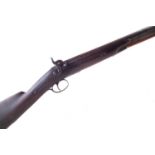 Percussion single barrel shotgun