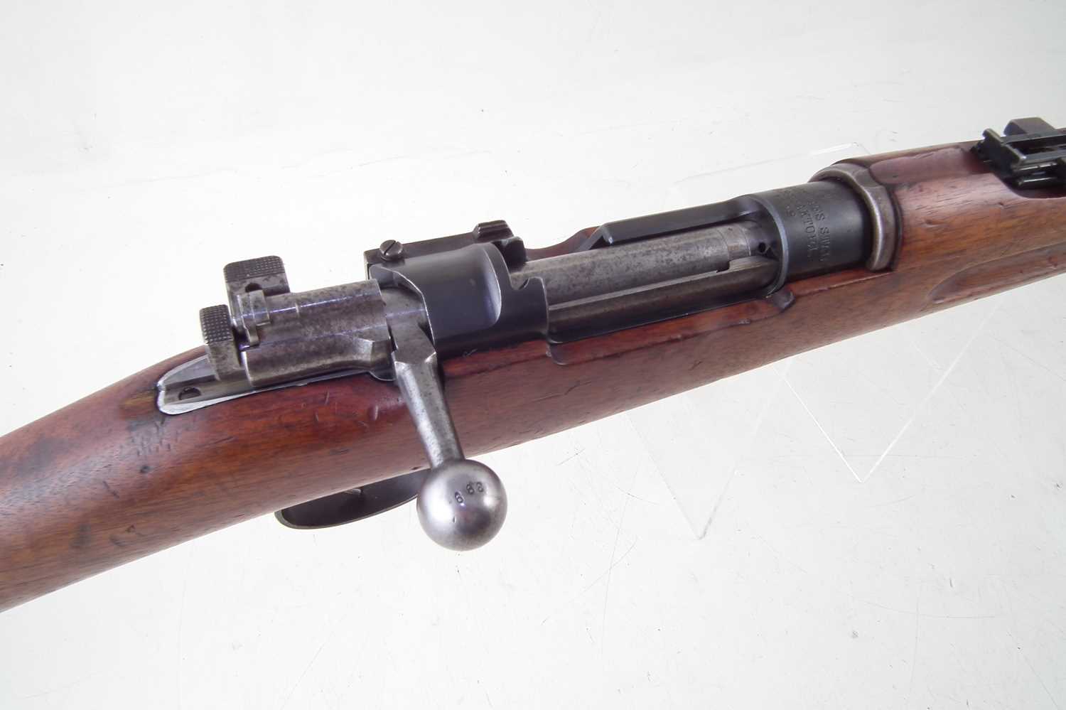 Swedish Mauser 6.5mm bolt action rifle 114399 - Image 4 of 13