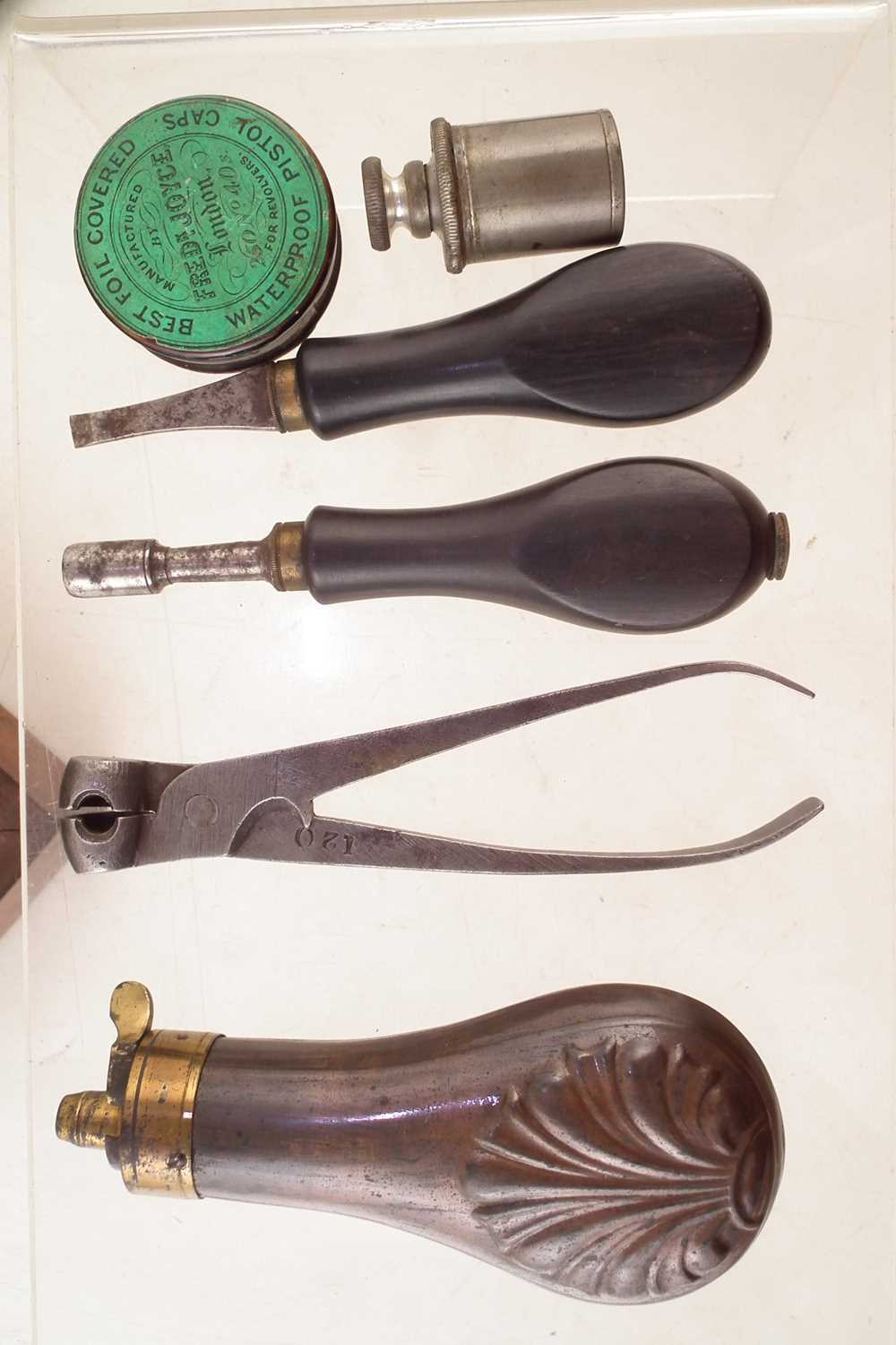 J.A. Harper percussion revolver with case - Image 13 of 15